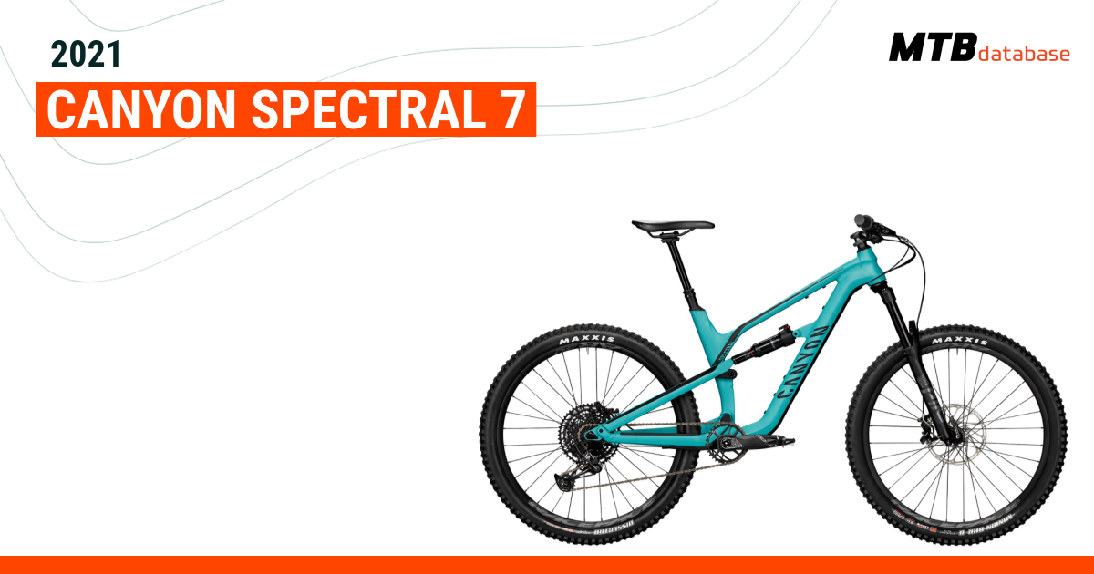 2021 Canyon Spectral 7 Specs Reviews Images Mountain Bike