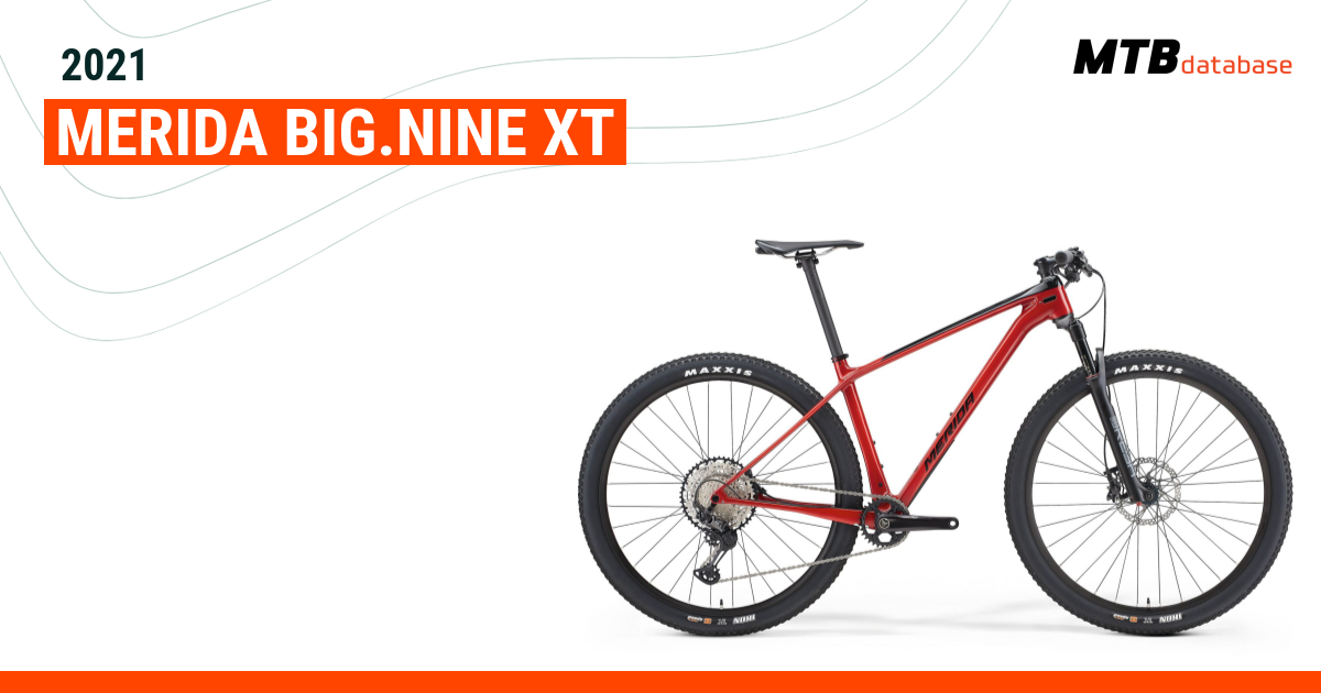 Merida big best sale nine carbon xt