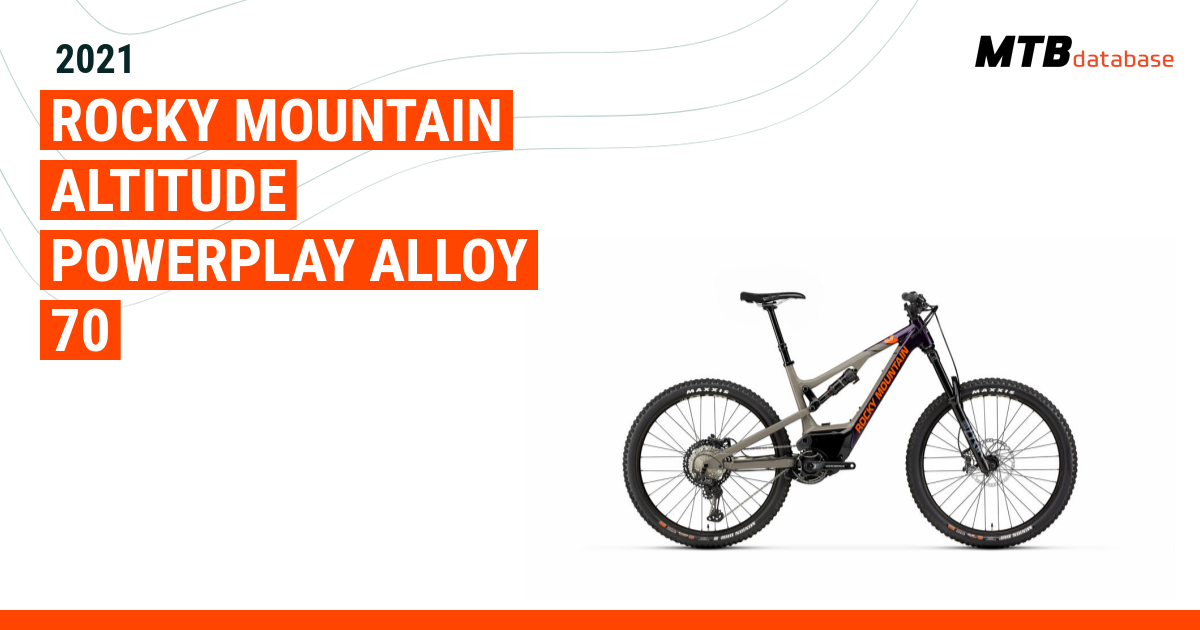 Rocky mountain altitude discount alloy 70 2021