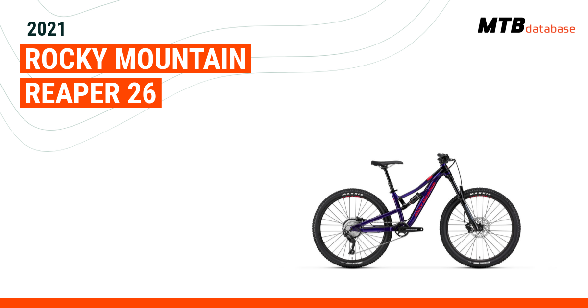 2021 Rocky Mountain Reaper 26 Specs Reviews Images Mountain