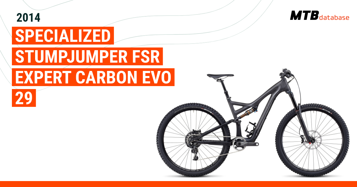 2014 Specialized Stumpjumper FSR Expert Carbon EVO 29 Specs