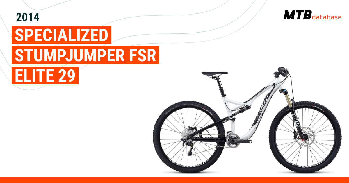 2014 specialized stumpjumper fsr best sale elite 29