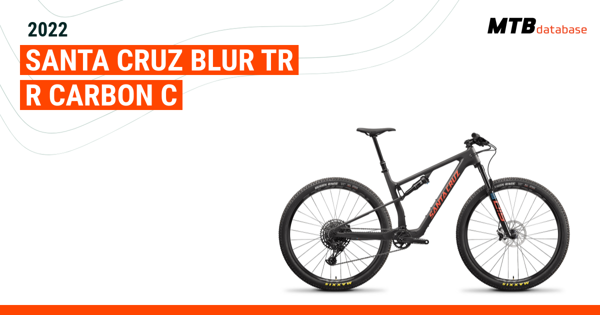 2022 Santa Cruz Blur TR R Carbon C Specs Reviews Images