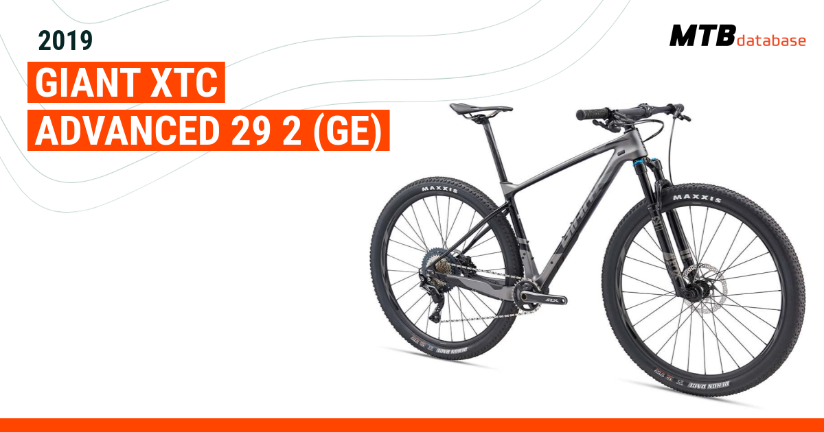 Giant xtc advanced cheap 29 2 ge 2019