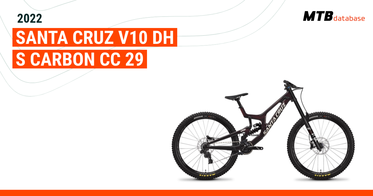 2022 Santa Cruz V10 DH S Carbon CC 29 Specs Reviews Images