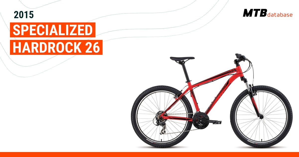 2015 Specialized Hardrock 26 - Specs, Reviews, Images - Mountain 