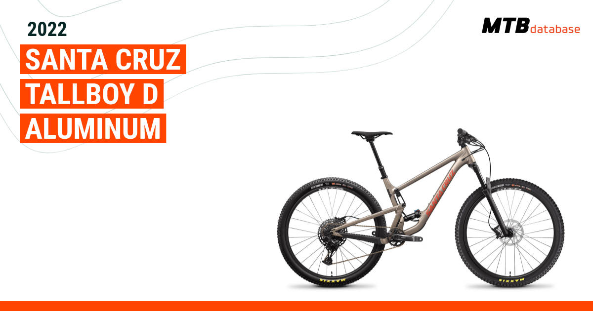 2022 Santa Cruz Tallboy D Aluminum Specs Reviews Images