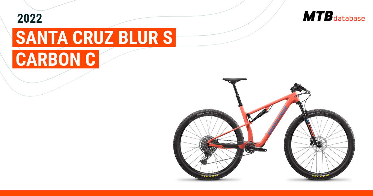 2022 Santa Cruz Blur S Carbon C Specs Reviews Images