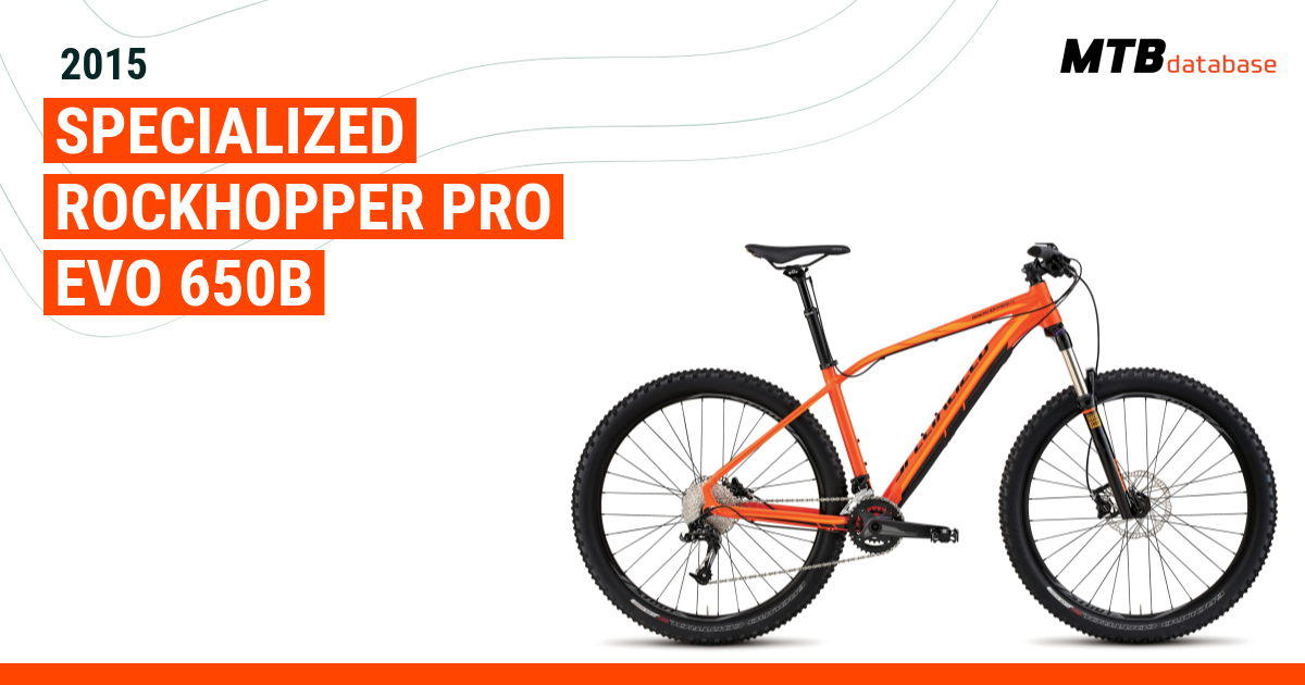 Specialized rockhopper pro store evo 650b