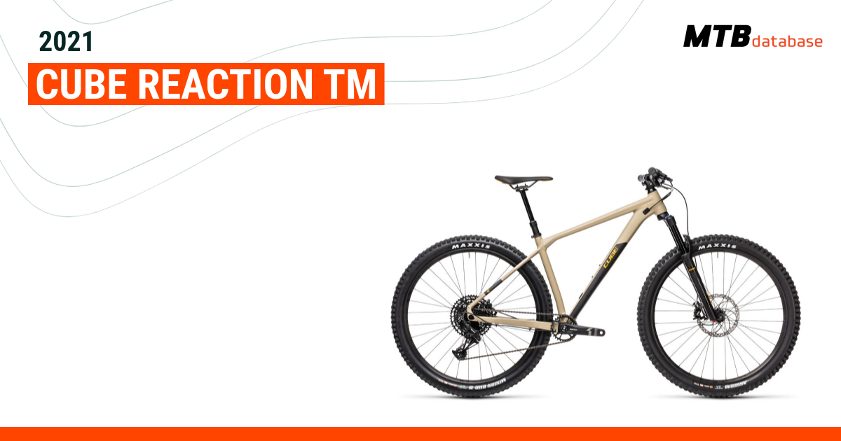 2021 Cube Reaction TM Specs Reviews Images Mountain Bike