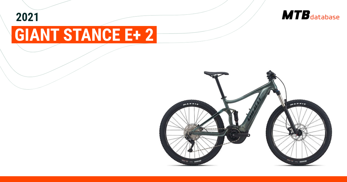 Giant stance e online bike 2021