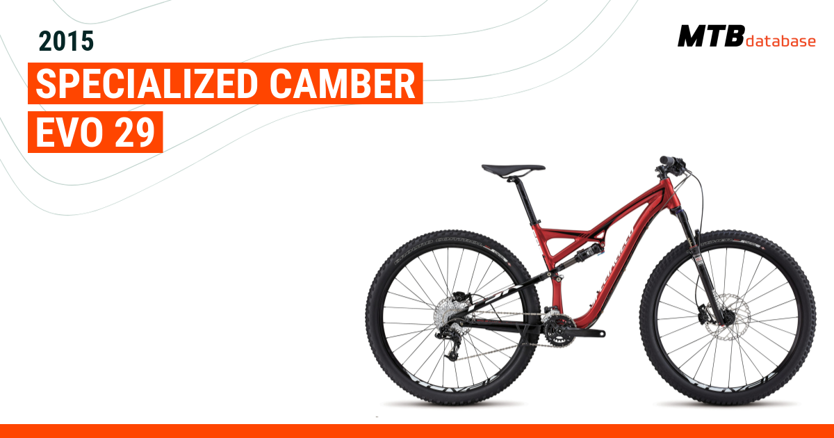 2015 specialized hot sale camber evo