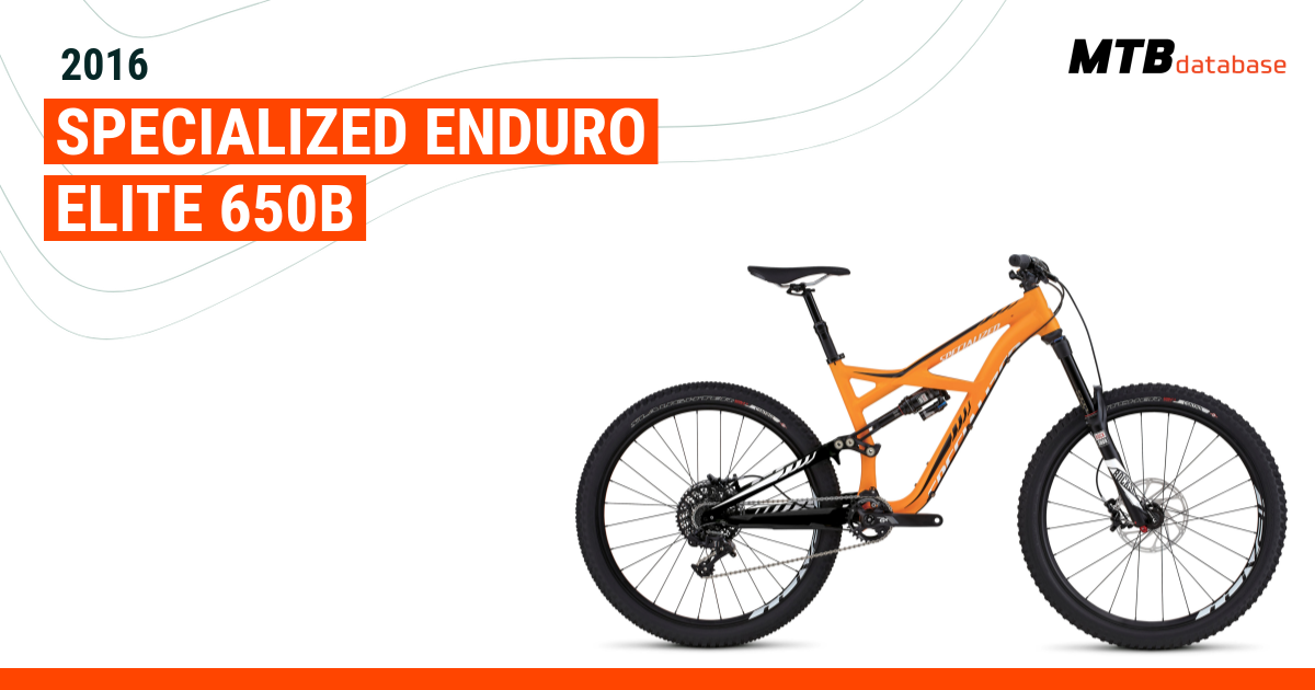 Specialized enduro elite on sale 650b 2016