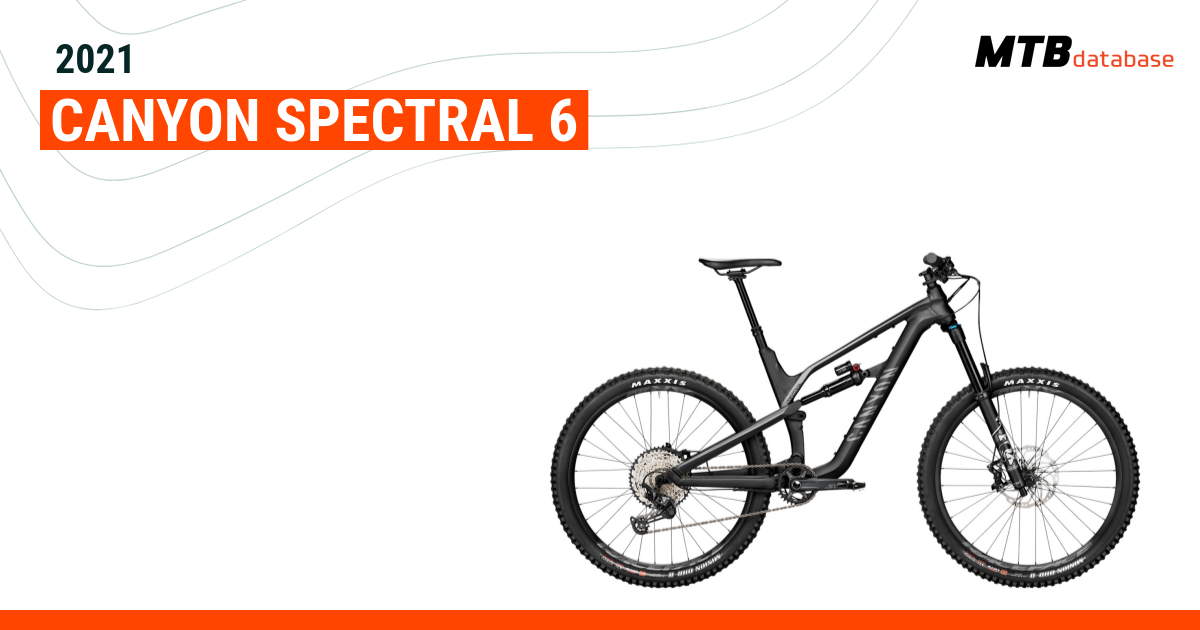 Canyon spectral hot sale 6 2021