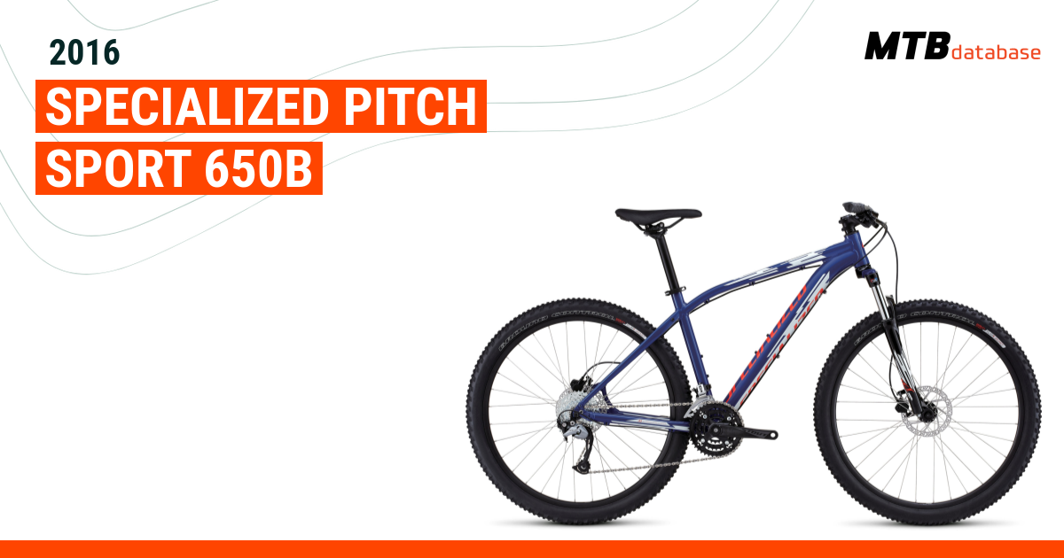 Specialized pitch outlet sport 650b 2016