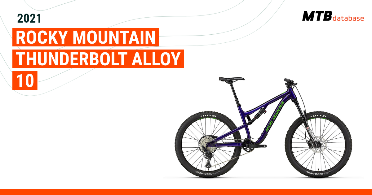 Rocky mountain thunderbolt online alloy