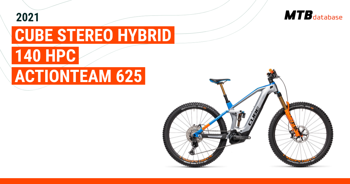 Cube stereo hybrid 140 best sale hpc action team 2021