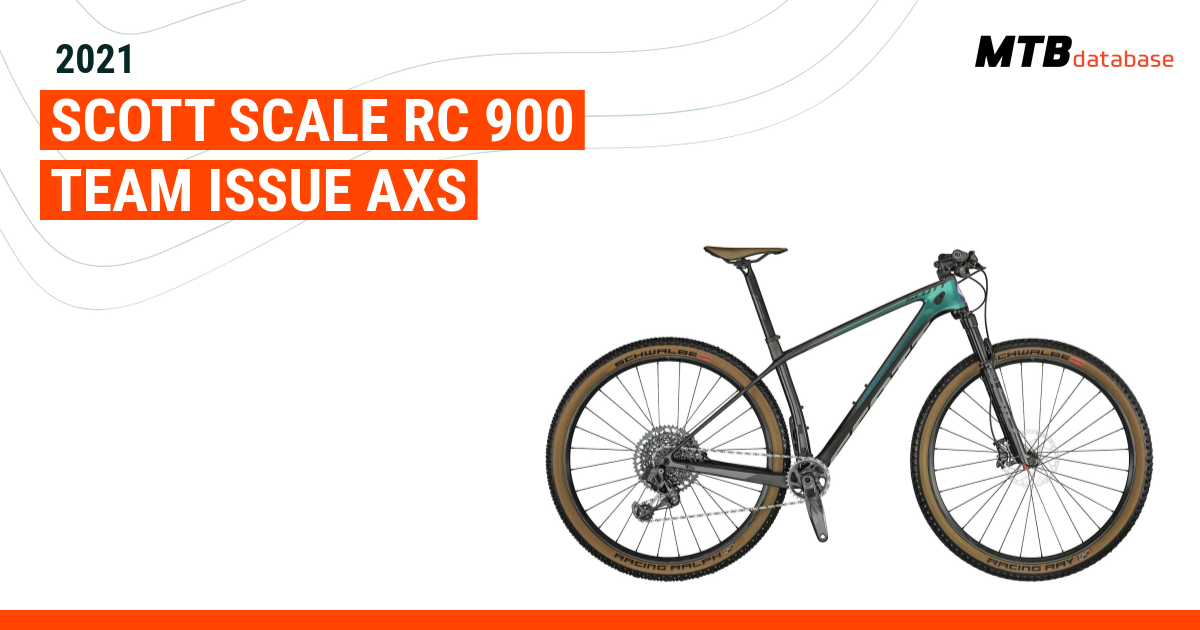 2021 Scott Scale RC 900 Team Issue AXS Specs Reviews Images