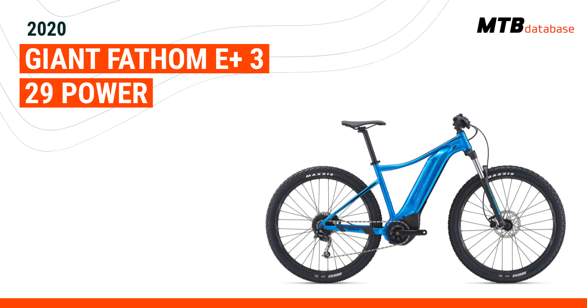 Fathom e+ discount 3 29er power