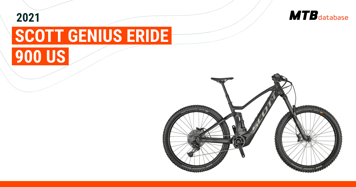 scott genius eride 900 bike 2021