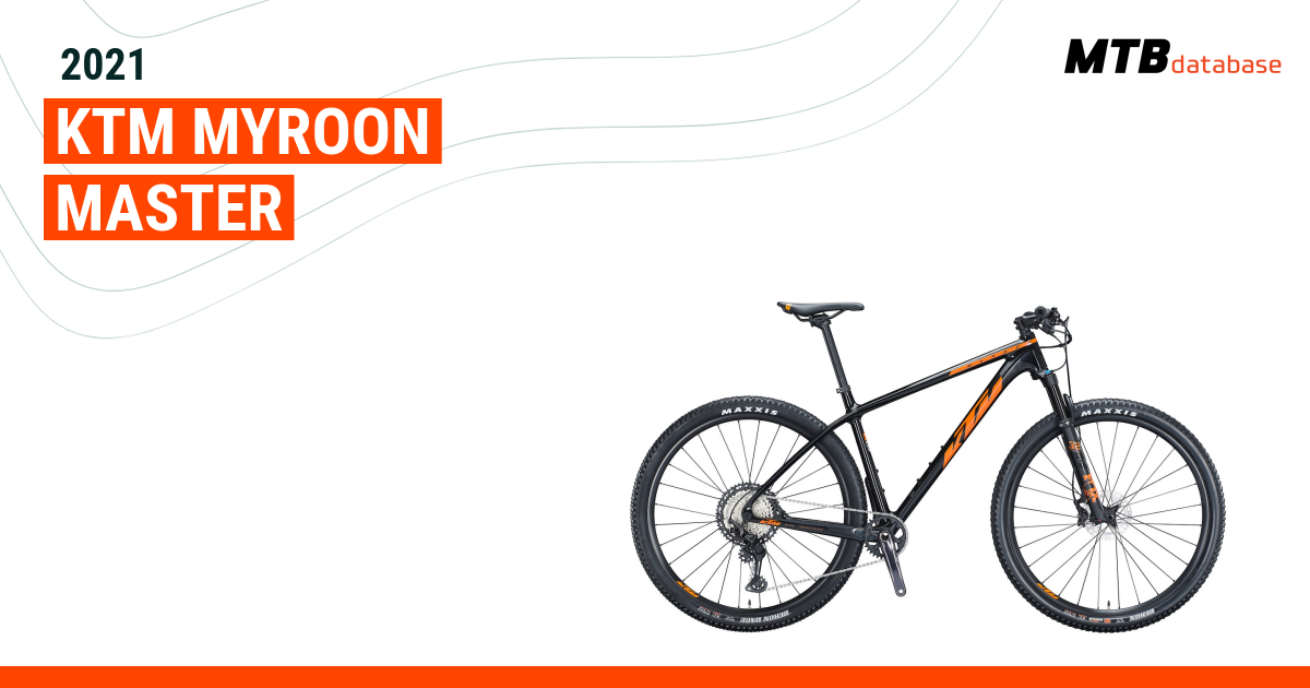 2021 KTM Myroon Master Specs Reviews Images Mountain Bike