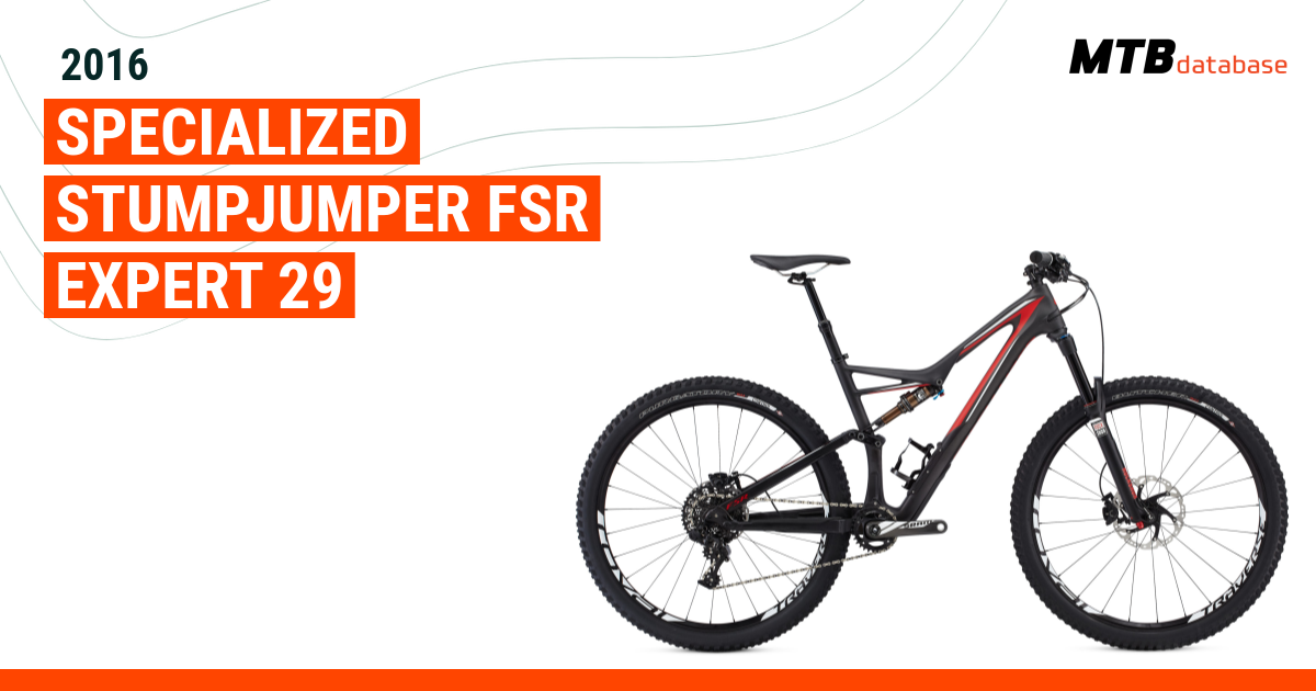 Stumpjumper fsr expert discount carbon 29 2016