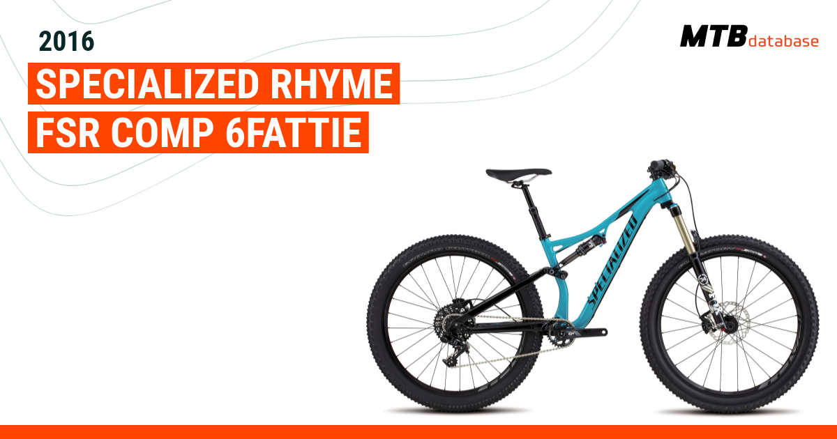 Specialized rhyme online 6fattie