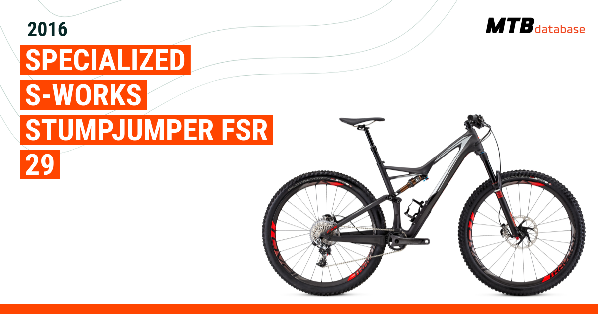 2016 specialized stumpjumper fsr comp hot sale 29 specs