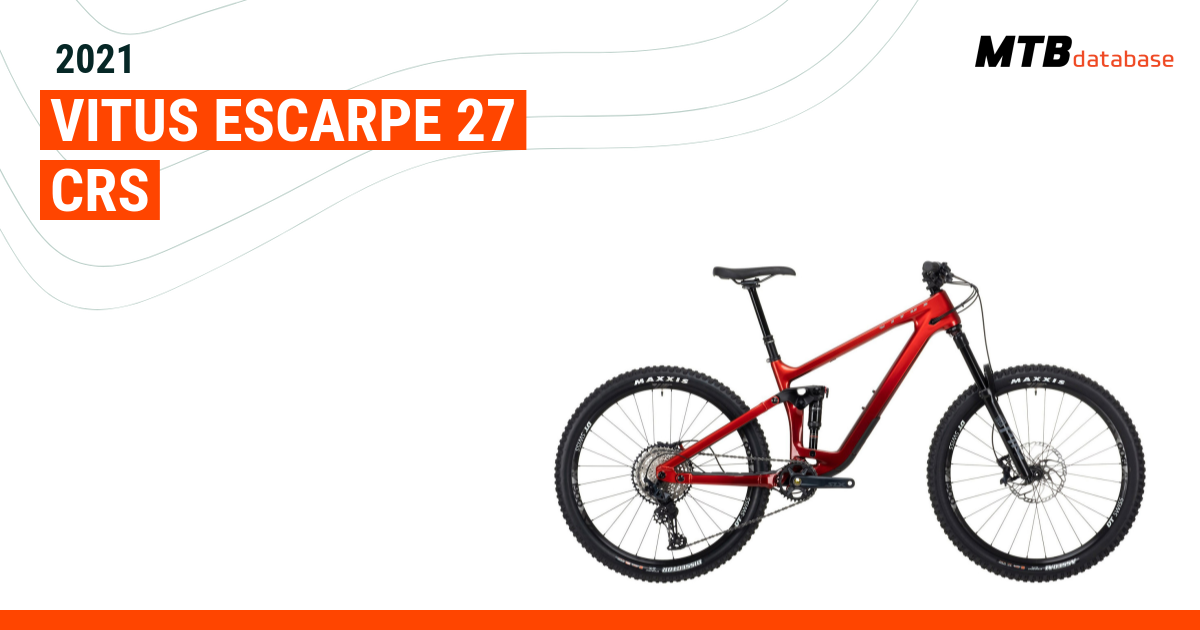 2021 Vitus Escarpe 27 CRS Specs Reviews Images Mountain Bike