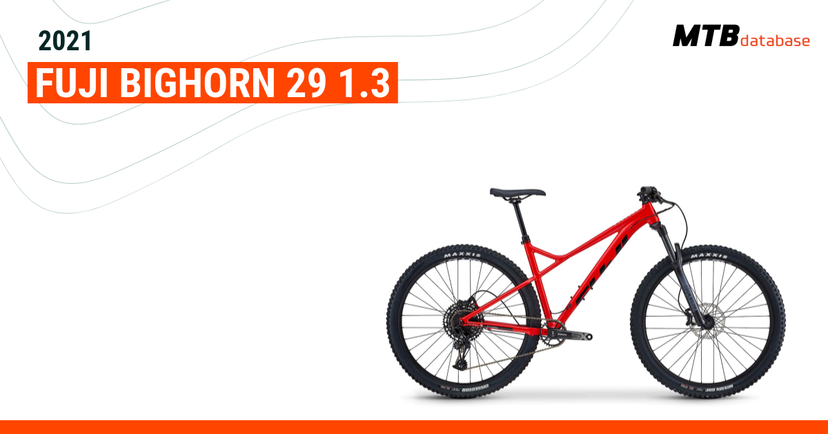 2021 Fuji Bighorn 29 1.3 Specs Reviews Images Mountain Bike