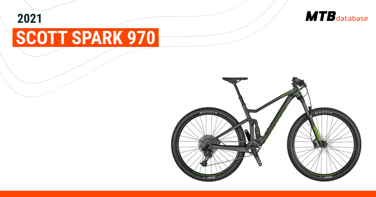 Scott spark 970 discount granite black bike