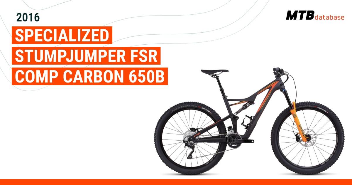 2016 Specialized Stumpjumper FSR Comp Carbon 650b Specs Reviews