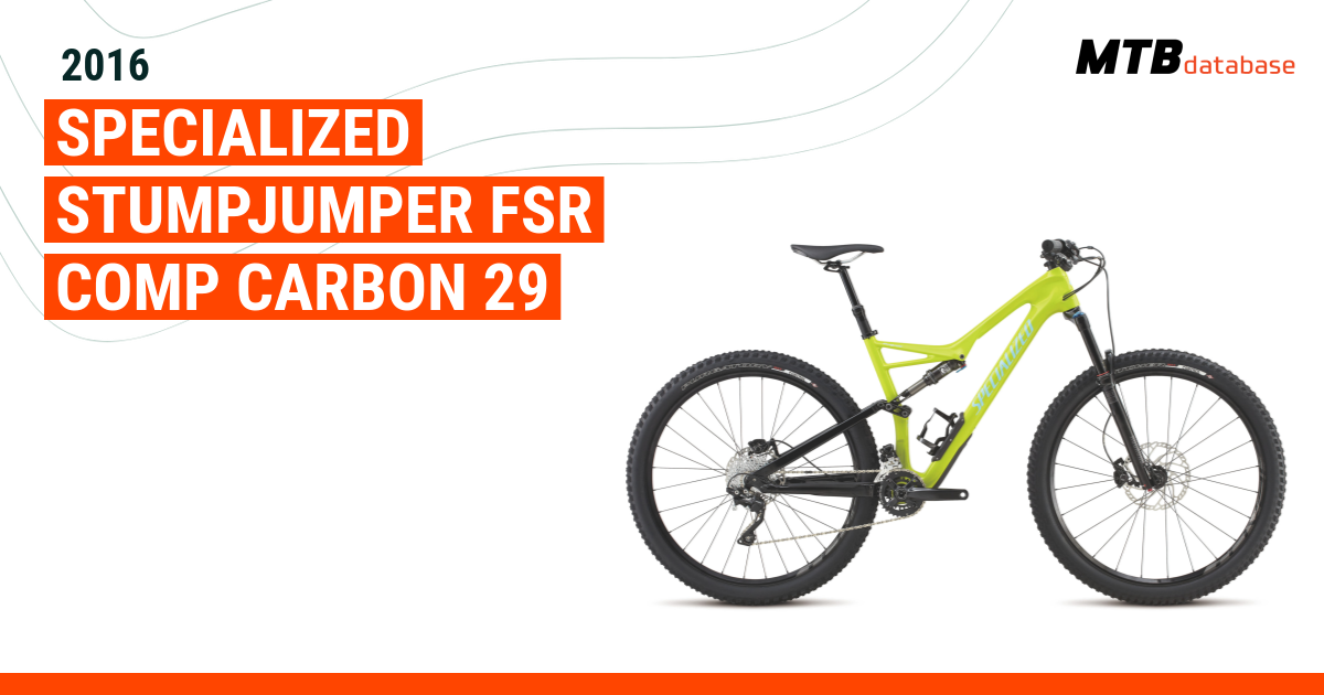 Specialized stumpjumper fsr comp deals carbon 2016