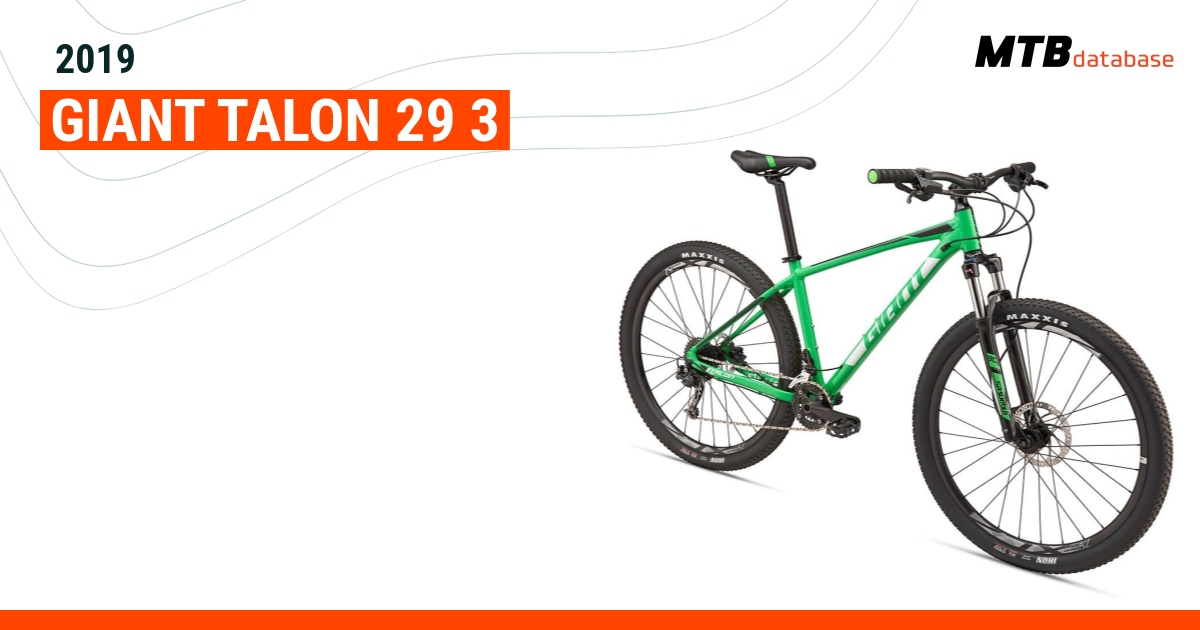 2019 Giant Talon 29 3 Specs Reviews Images Mountain Bike