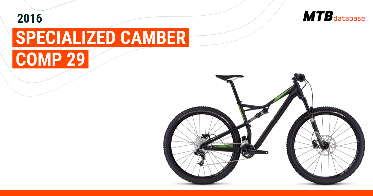 Specialized camber deals 29 2016