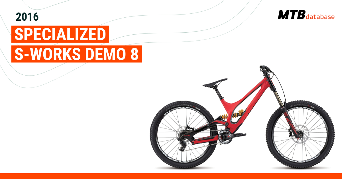 Specialized demo store s works 2016