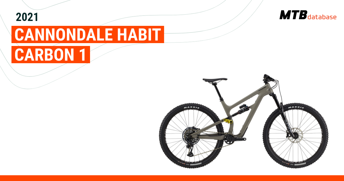 Cannondale habit carbon online 1 2021