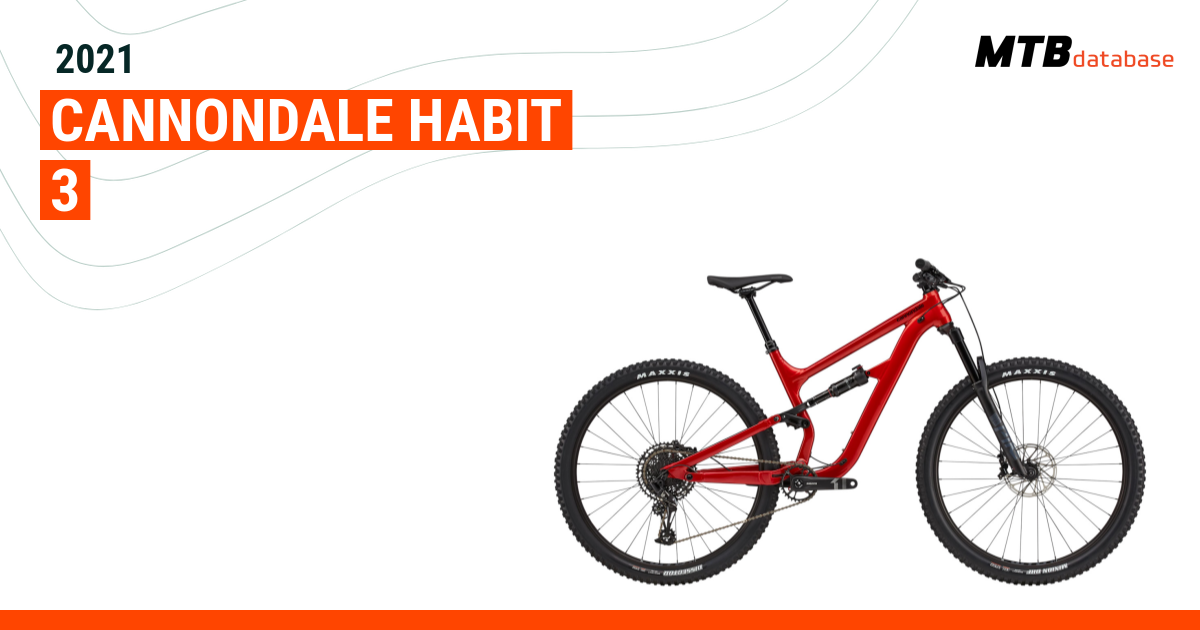 2021 Cannondale Habit 3 Specs Reviews Images Mountain Bike