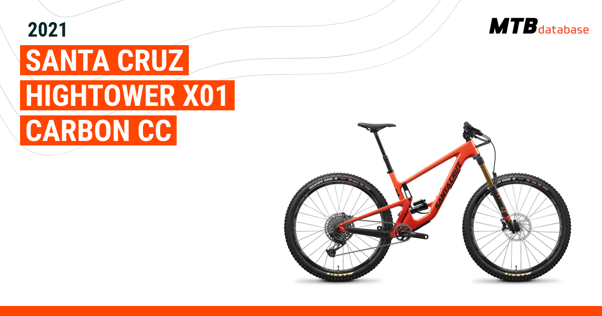 2021 Santa Cruz Hightower X01 Carbon CC Specs Reviews Images