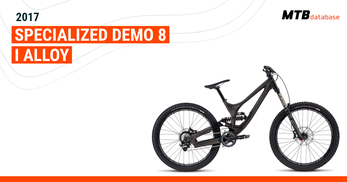 Specialized demo best sale 8 2017