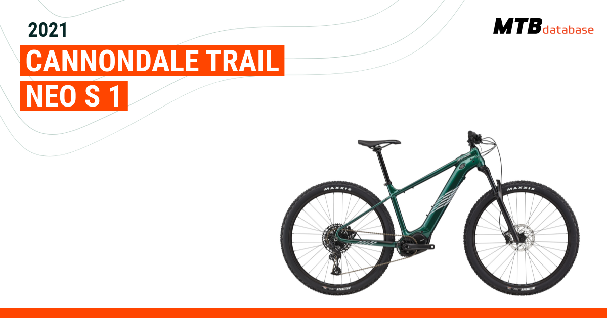 Cannondale trail best sale neo s