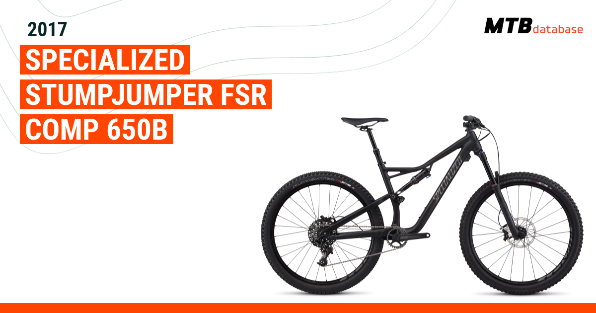 Stumpjumper fsr comp 650b 2024 2017