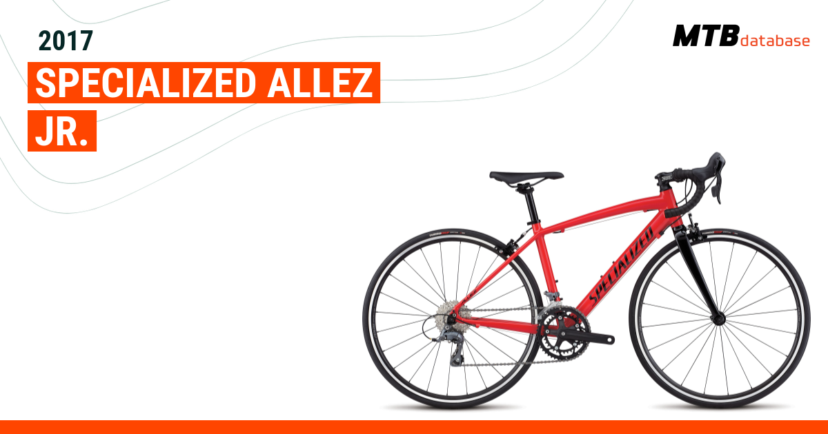 Specialized allez junior size guide on sale