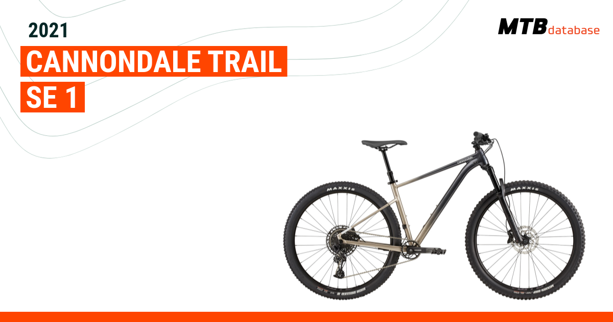 Cannondale trail best sale 1 se 2021