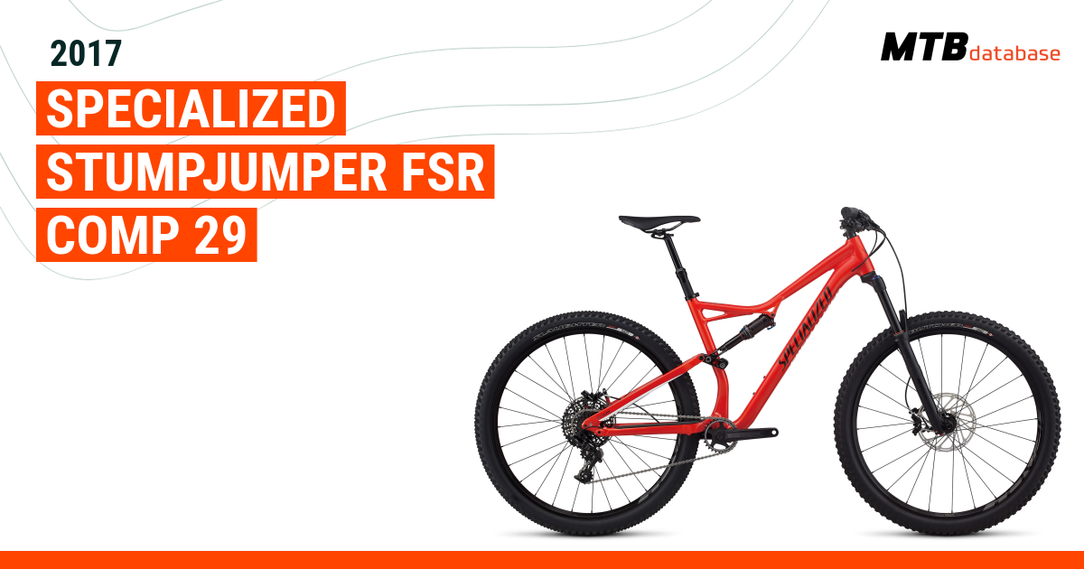 2017 Specialized Stumpjumper FSR Comp 29 Specs Reviews Images