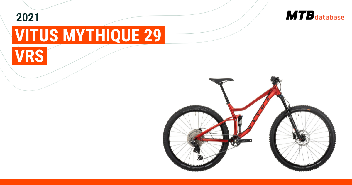 Vitus mythique 29 online vrs mountain bike 2021