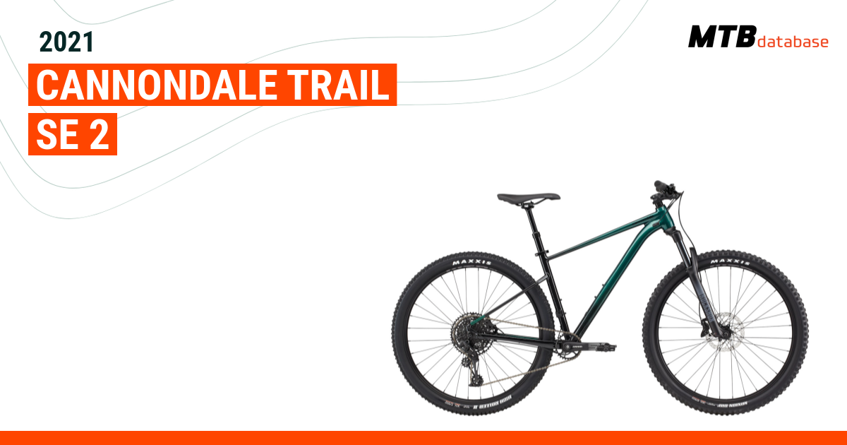 Cannondale trail se online 2 weight