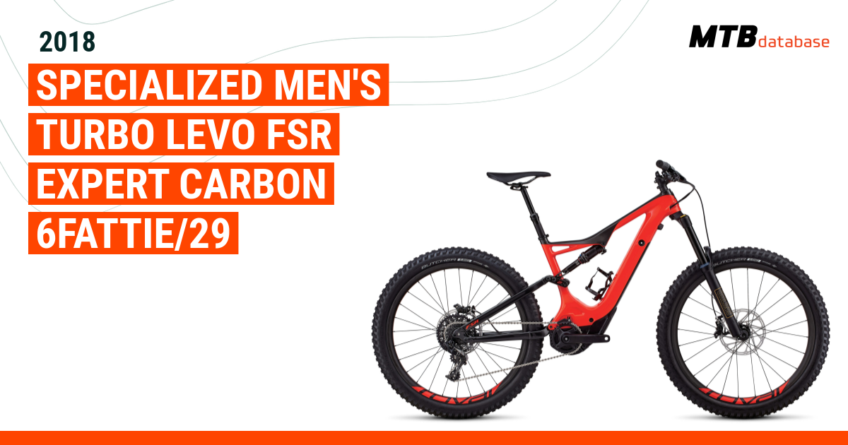 Specialized turbo levo discount fsr carbon 2018