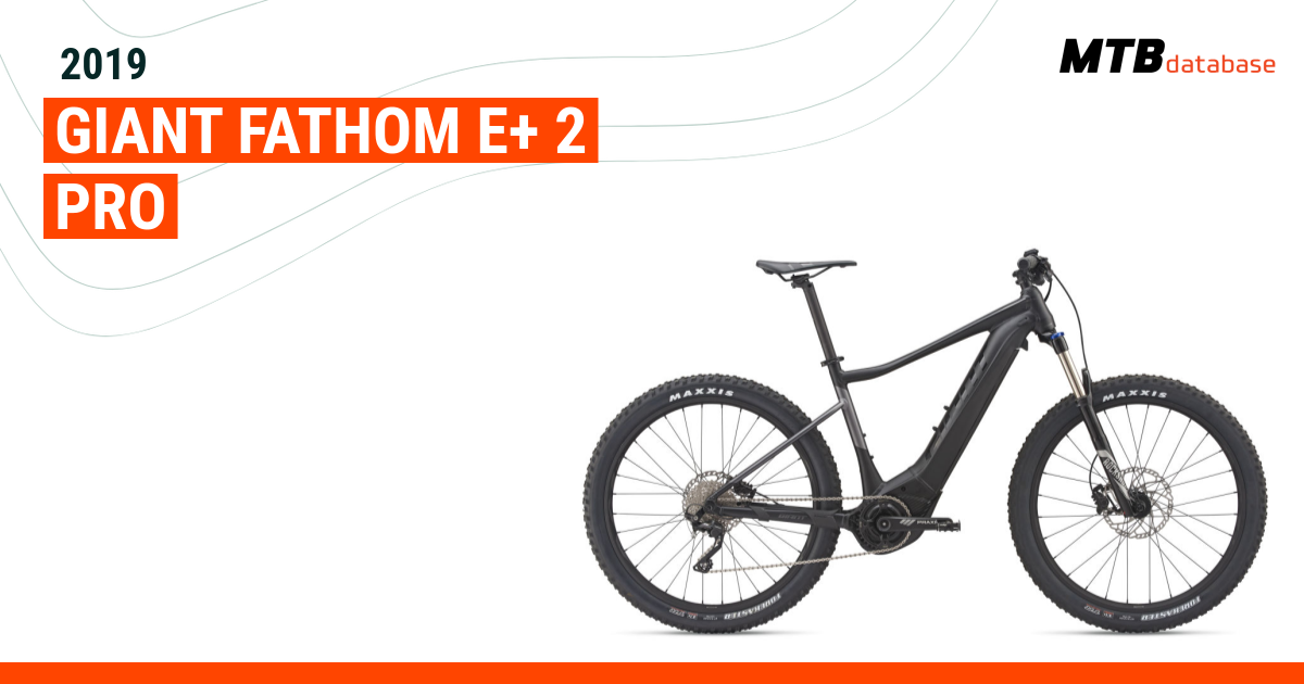 Giant fathom discount e+ 2 pro