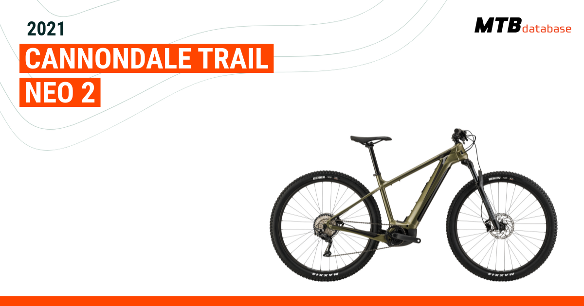 2021 Cannondale Trail Neo 2 Specs Reviews Images Mountain